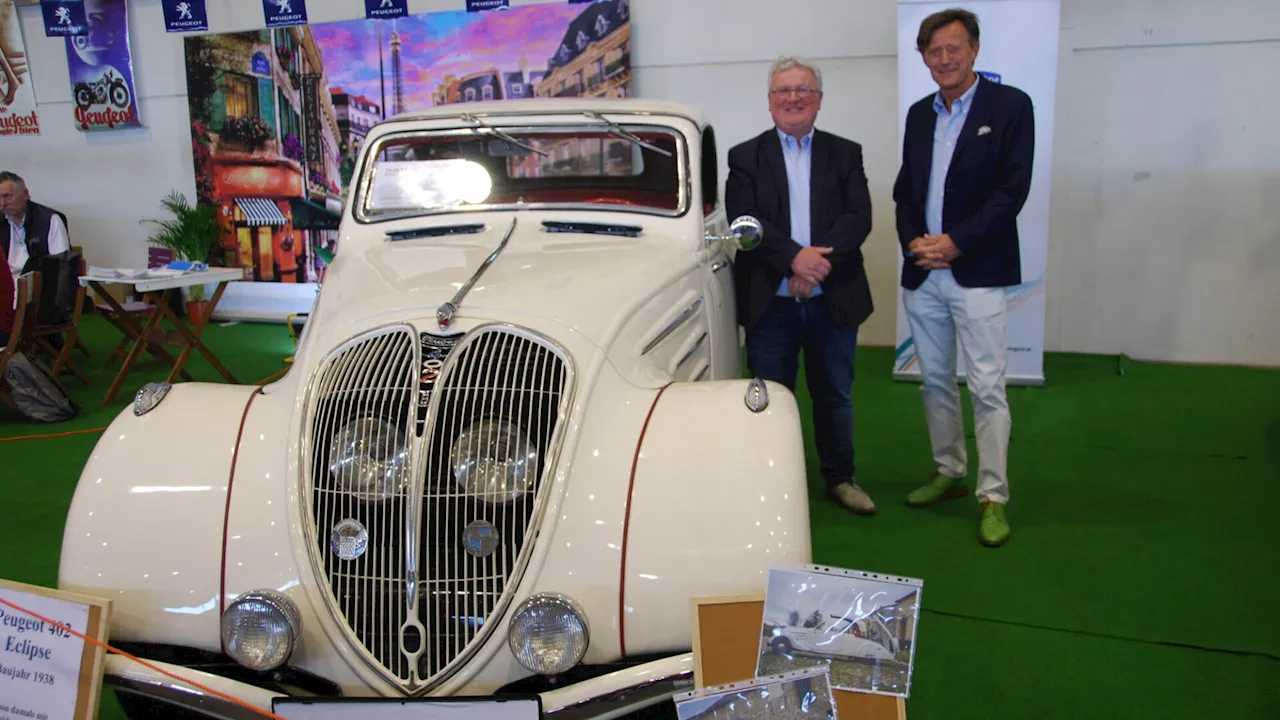 Topmodel der Oldtimer-Messe Tulln: ein Peugeot 402B Eclipse aus 1938