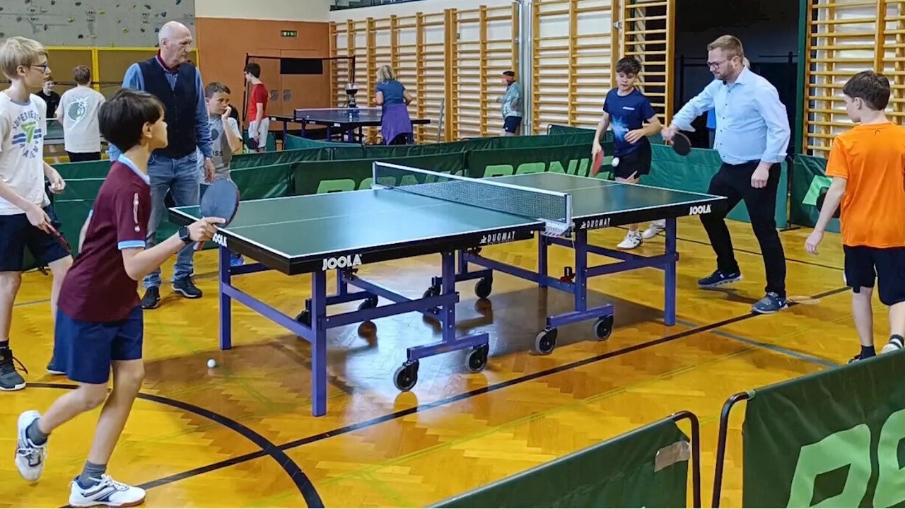 „World Table Tennis Day“ in Mistelbach war ein voller Erfolg