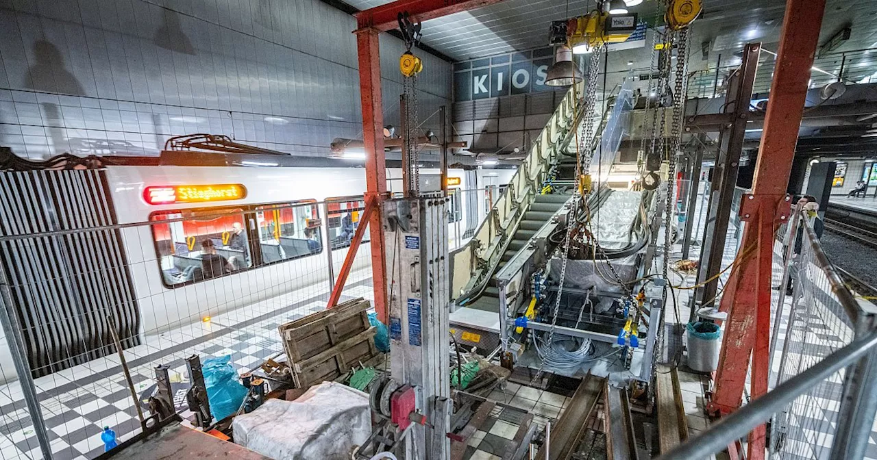 Bielefelder Rolltreppen werden ausgetauscht: Ein Jahr Baustelle unterm Jahnplatz