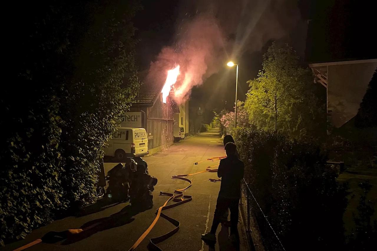 Gümligen BE: Wohnung nach Brand unbewohnbar