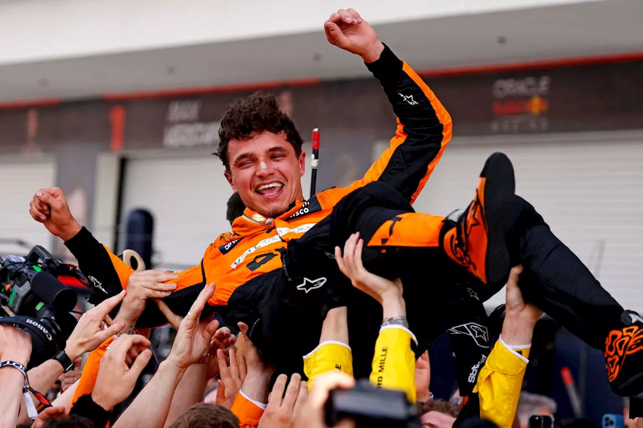 McLaren’s Lando Norris rules Miami Grand Prix for first F1 win