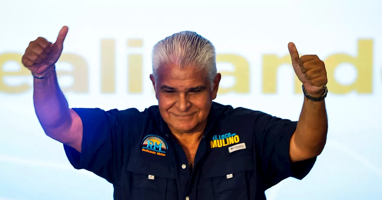 Panama's Mulino wins presidency with support from convicted former leader