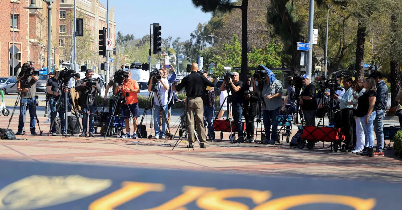 Police clear pro-Palestinian encampment at University of Southern California