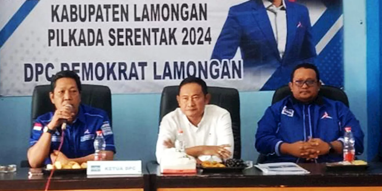 Daftar lewat Demokrat, Yuhronur Optimis Kembali Pimpin Lamongan