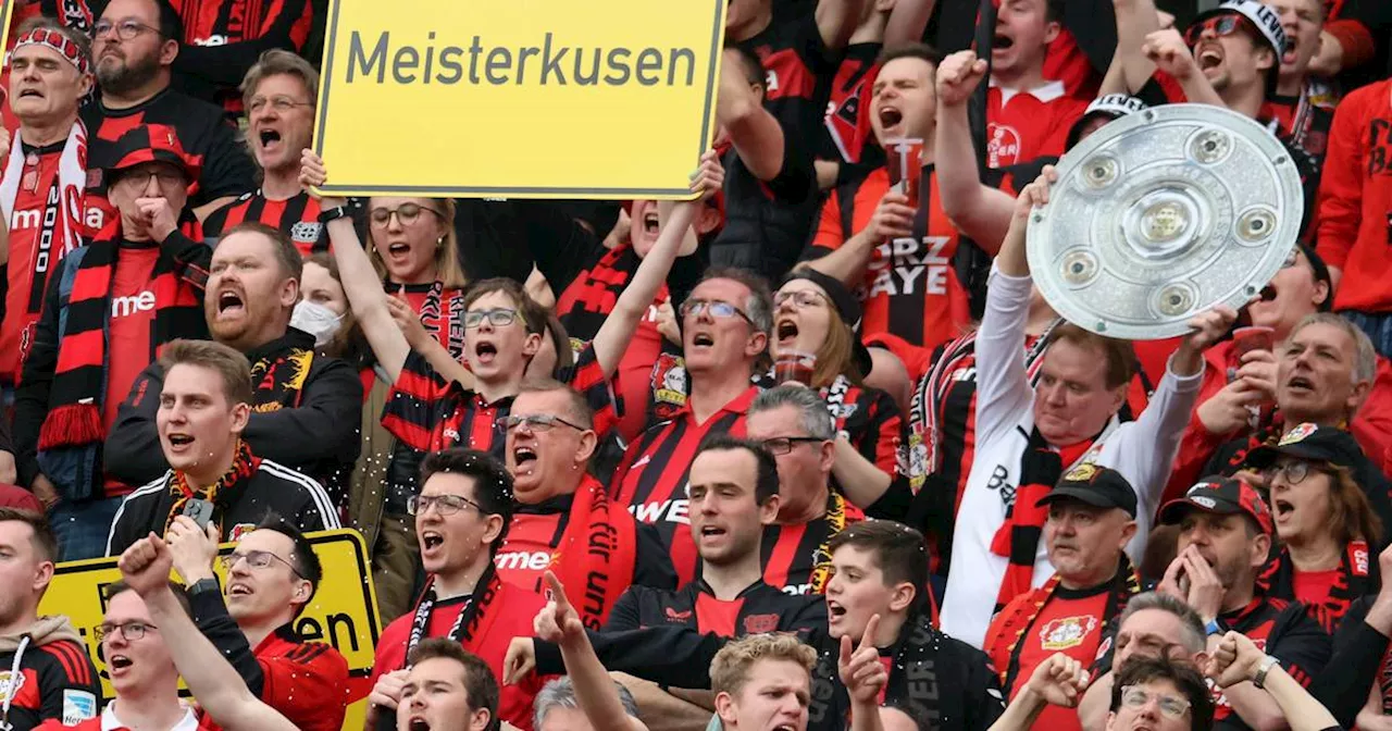 Leverkusen: So feiert der Deutsche Meister den Saison​abschluss