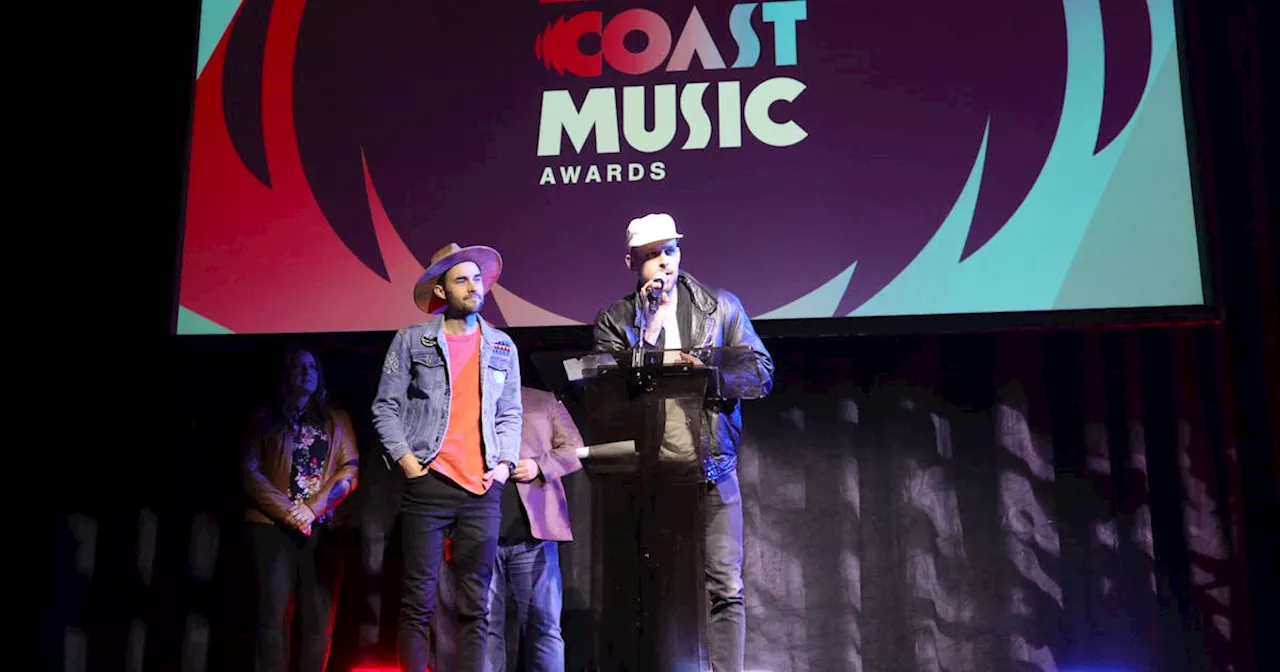 The East Pointers win three East Coast Music Awards in Charlottetown, P.E.I.