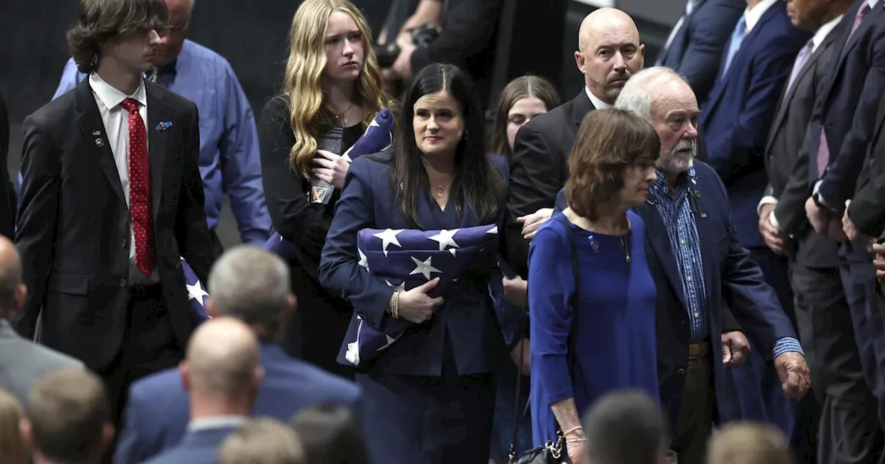 Fallen US Marshal is memorialized by Attorney General Garland, family and others