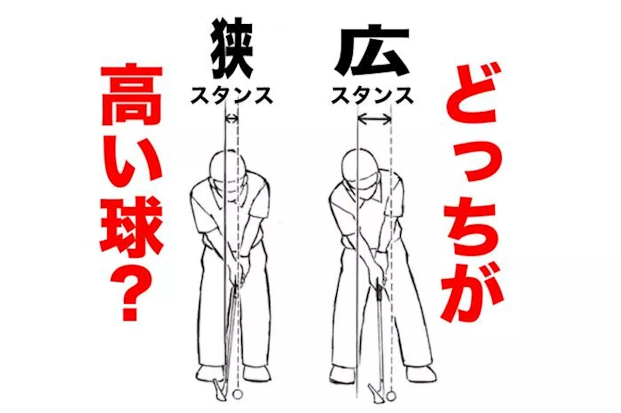 スタンス幅で弾道の高さが変わるというウワサ 『広いor狭い』どっちが高い球？（2024年5月6日）｜BIGLOBEニュース