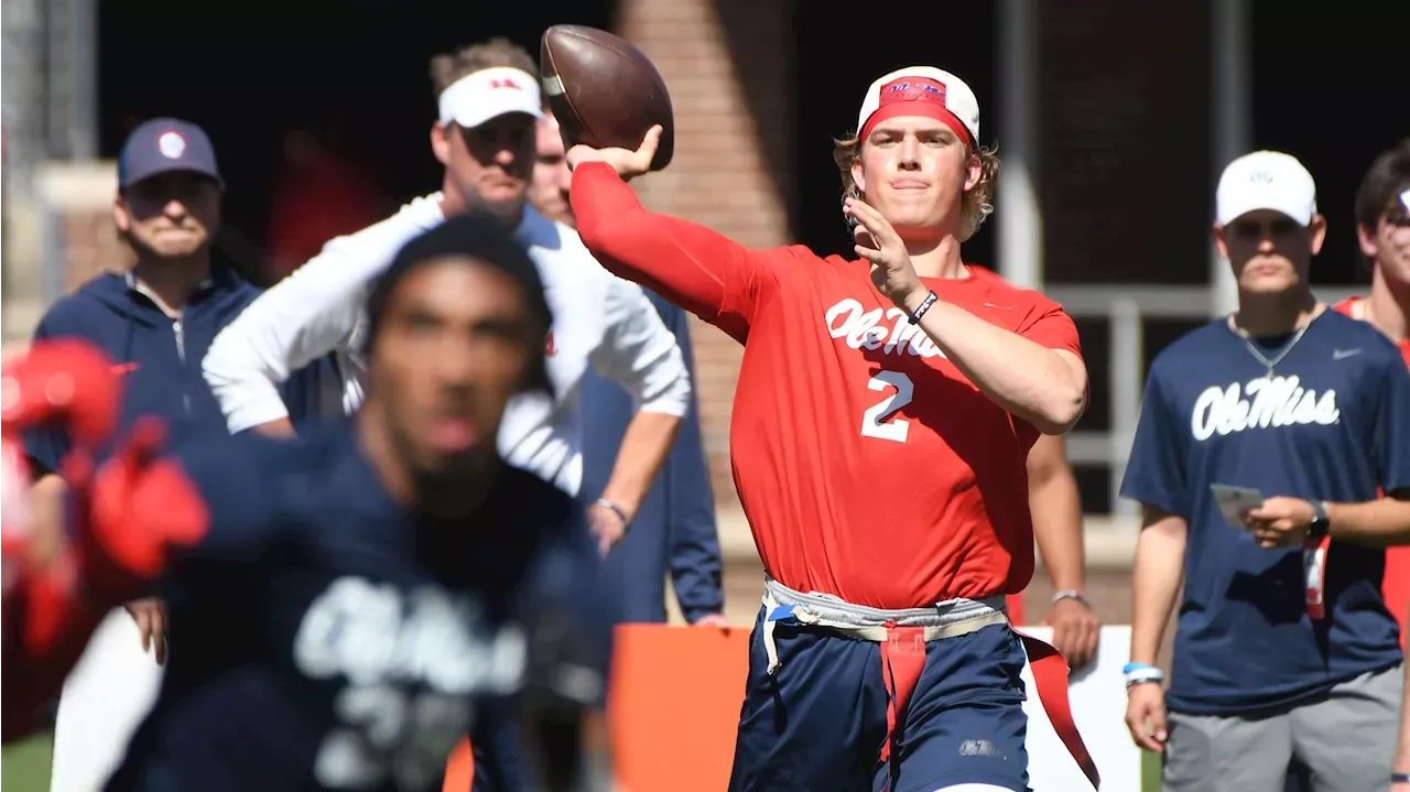 Ole Miss: What Are Ole Miss QB Jaxson Dart's Betting Odds To Be No. 1 ...