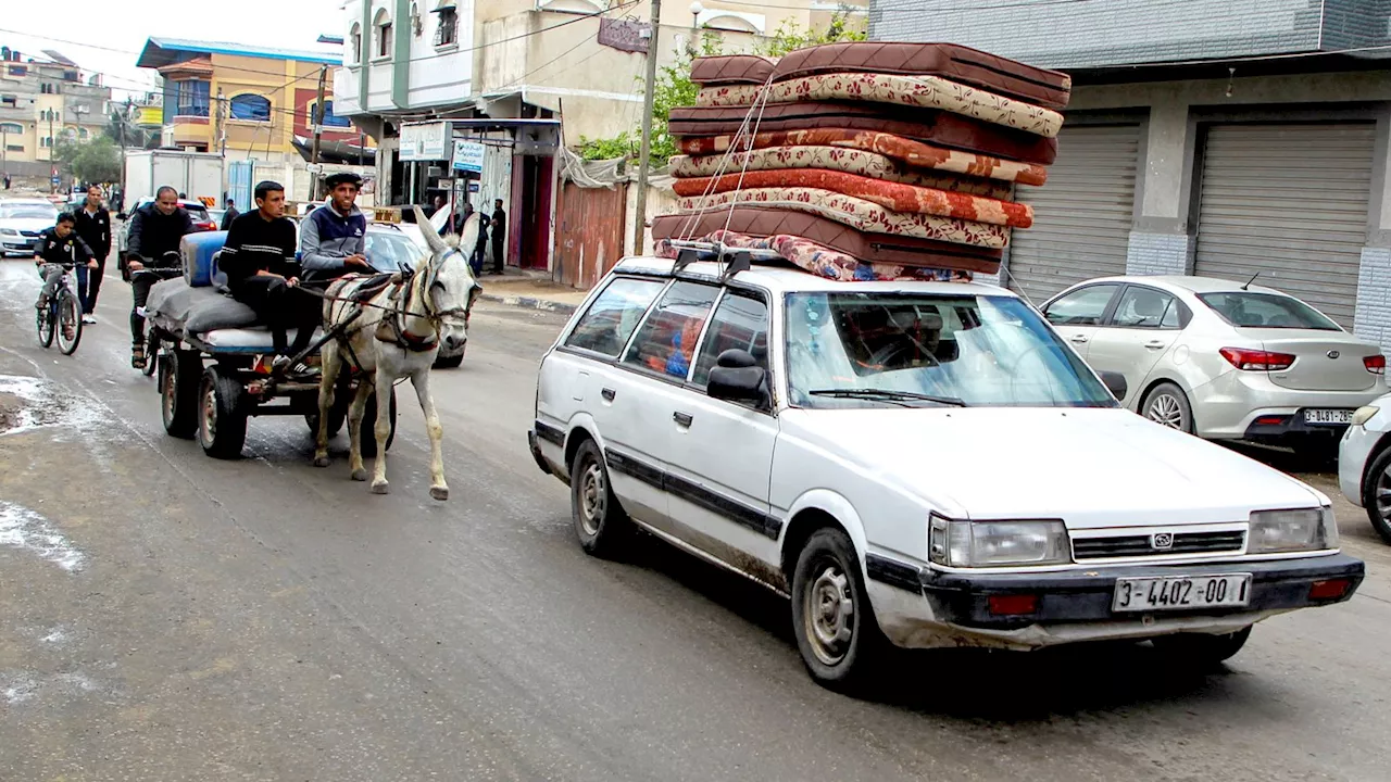 Gaza latest: Families flee eastern Rafah after Israeli military orders 100,000 people to evacuate