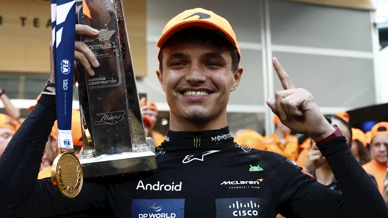 Lando Norris: McLaren driver opens up on emotional maiden F1 win at Miami Grand Prix