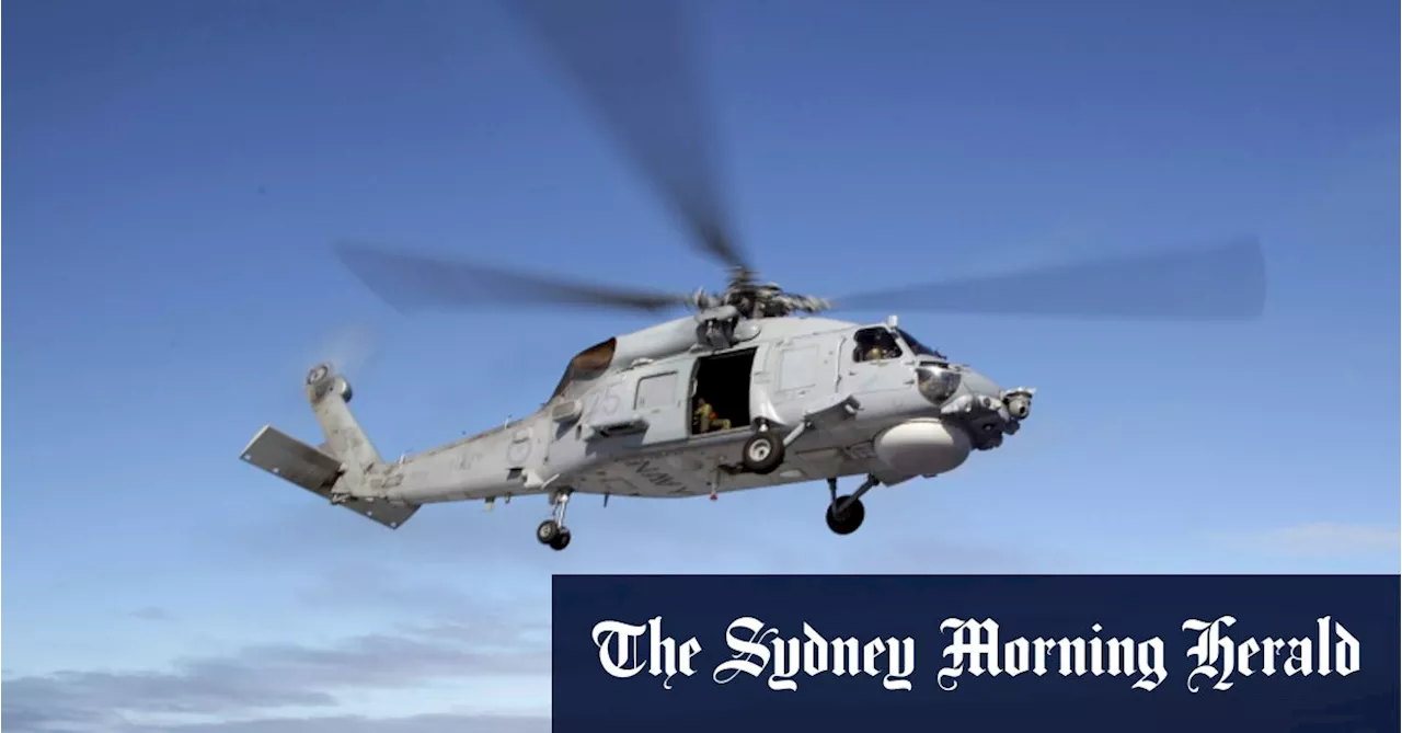 Australian helicopter involved in near miss with Chinese fighter jet