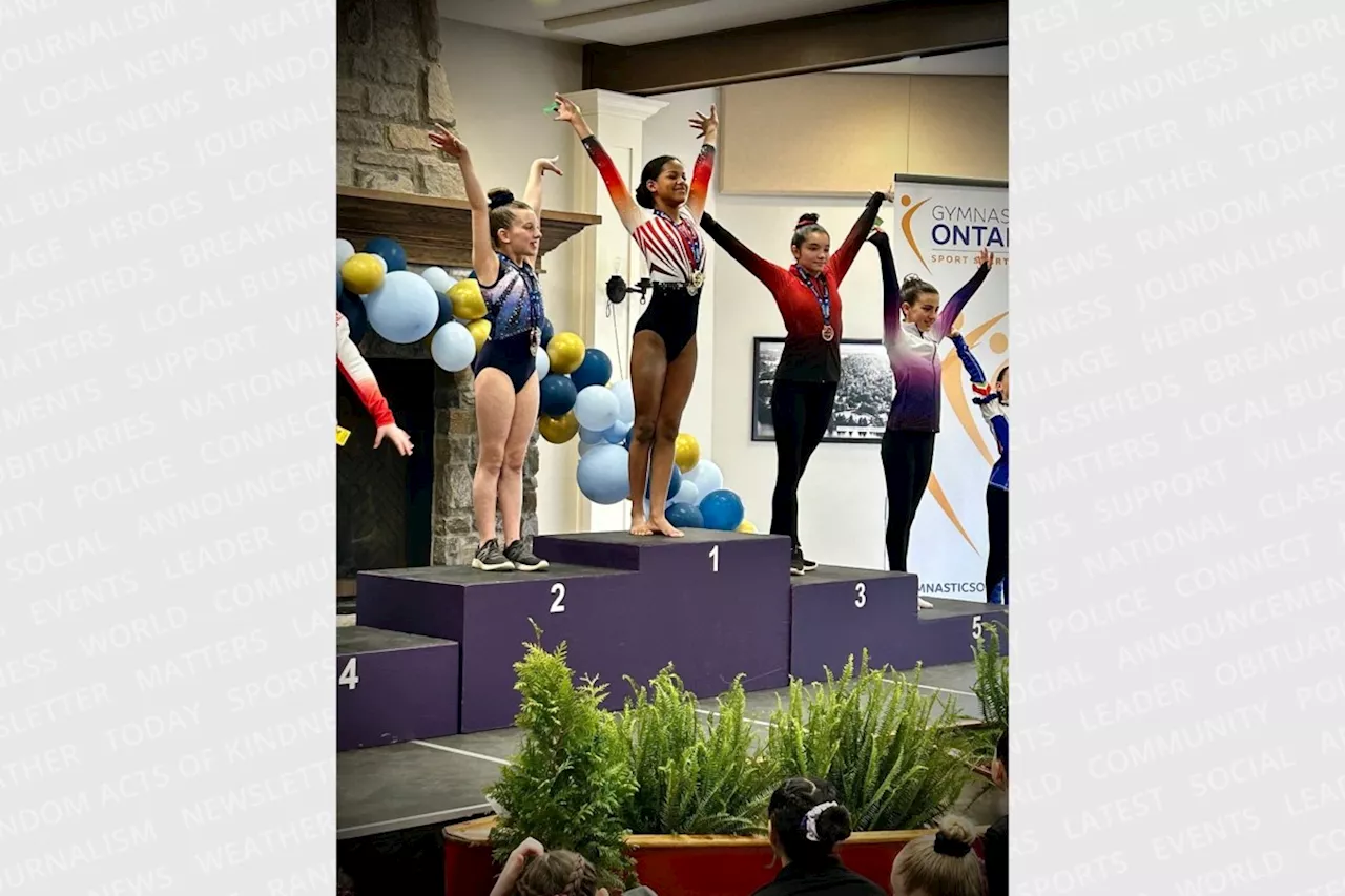 Sault gymnasts beaming after trip to Ontario championships