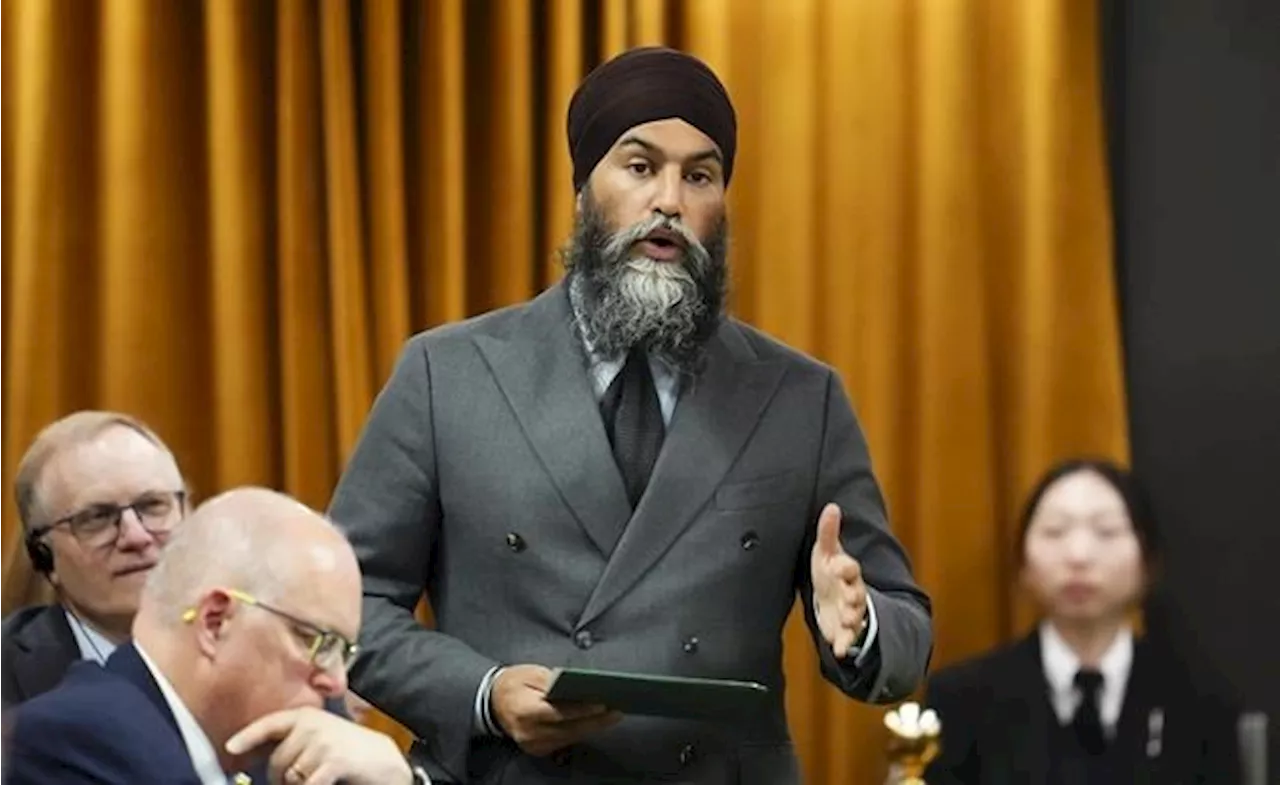 Singh tells Conservatives to back off as House prepares for first pharmacare vote