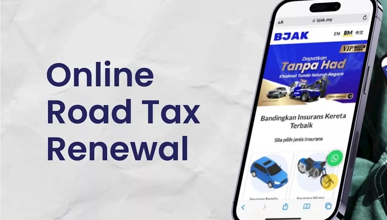 BJAK road tax renewal service is not authorised by JPJ