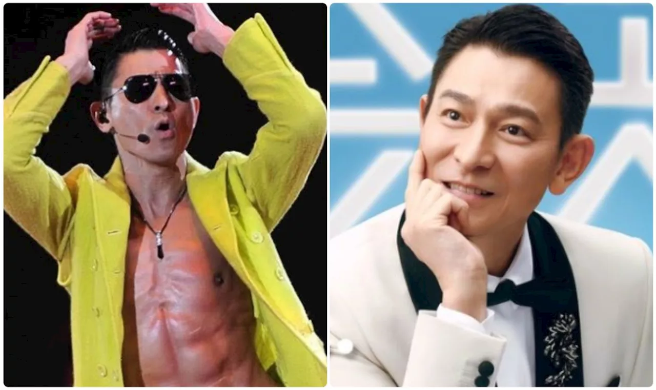 Andy Lau, 62, flaunts chiselled abs in new photo to promote China concert