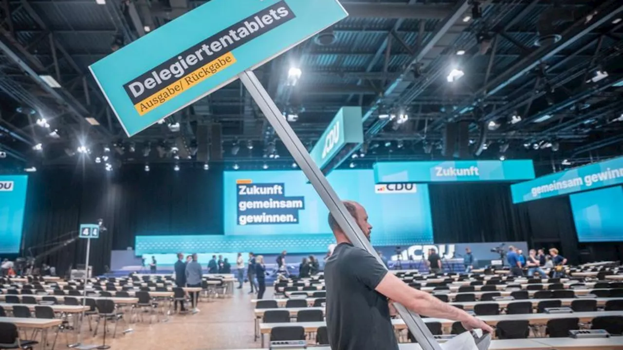 Wahlen: CDU-Parteitag beginnt - Wiederwahl von Merz