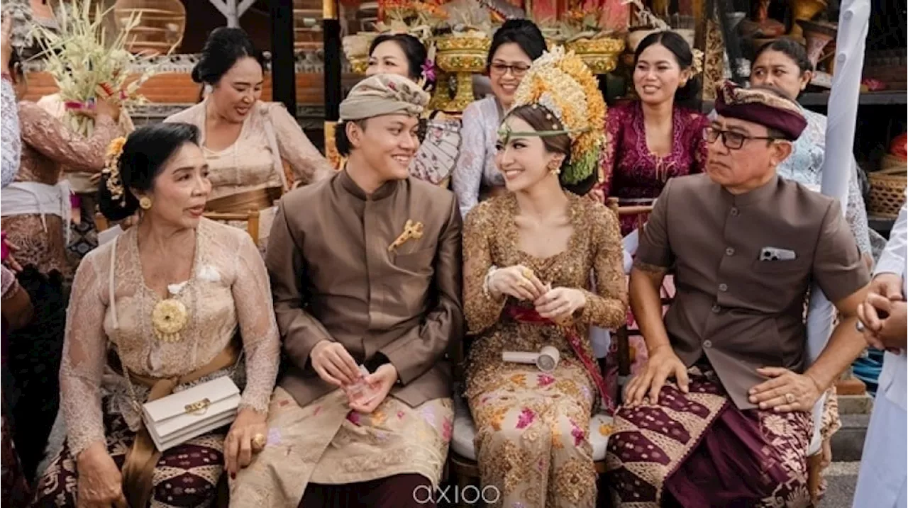 Detail Kebaya Mahalini Saat Acara Mepamit di Bali, Ada Desain Pura di Bagian Belakang