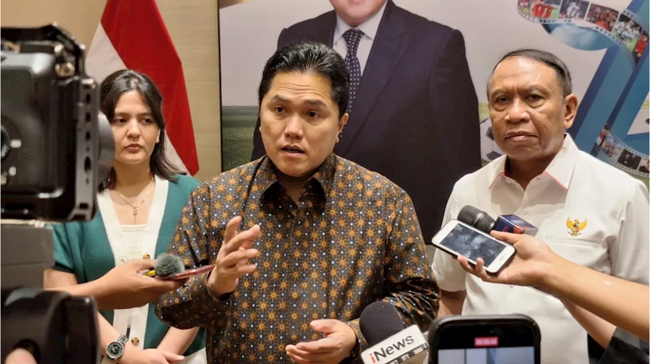 Timnas Indonesia Diklaim Memasuki Generasi Emas, Erick Thohir Minta Terus Didukung