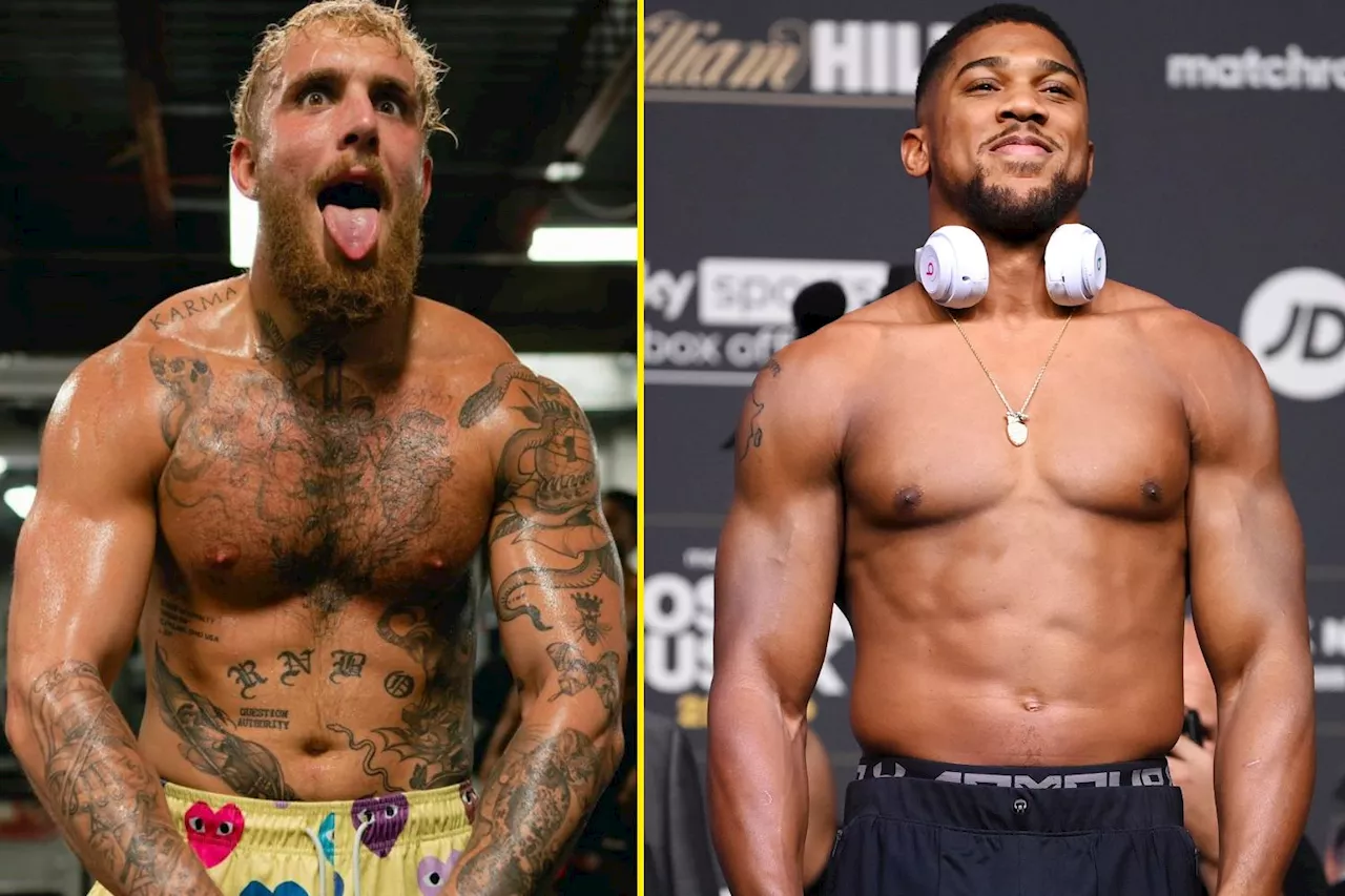 Jake Paul bulking up to same weight as Anthony Joshua ahead of Mike Tyson clash...