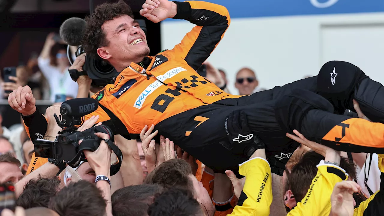 Lando Norris’ dad hands McLaren huge new target after stunning Miami Grand Prix win...