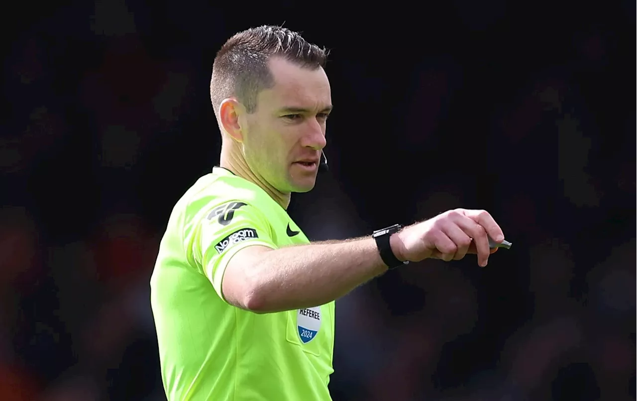 Referee Jarred Gillett to create history during Crystal Palace v Manchester United with ‘one-off’ Ref...