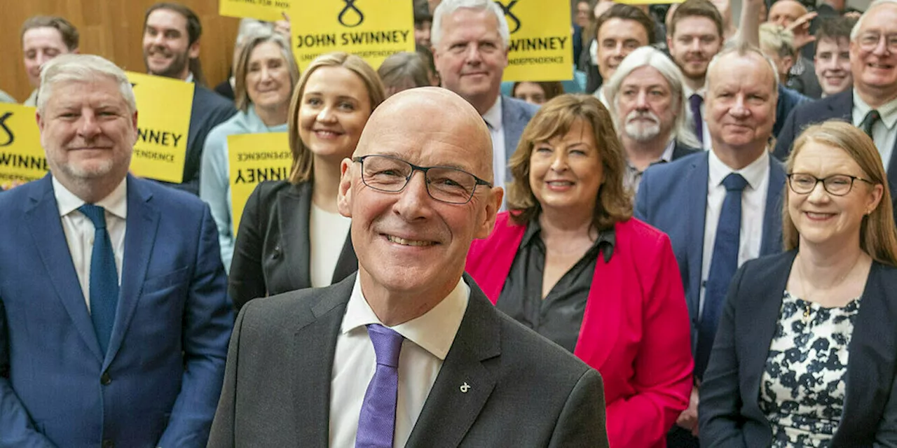 Neuer SNP-Parteichef John Swinney: Schottland unter alt-neuer Führung