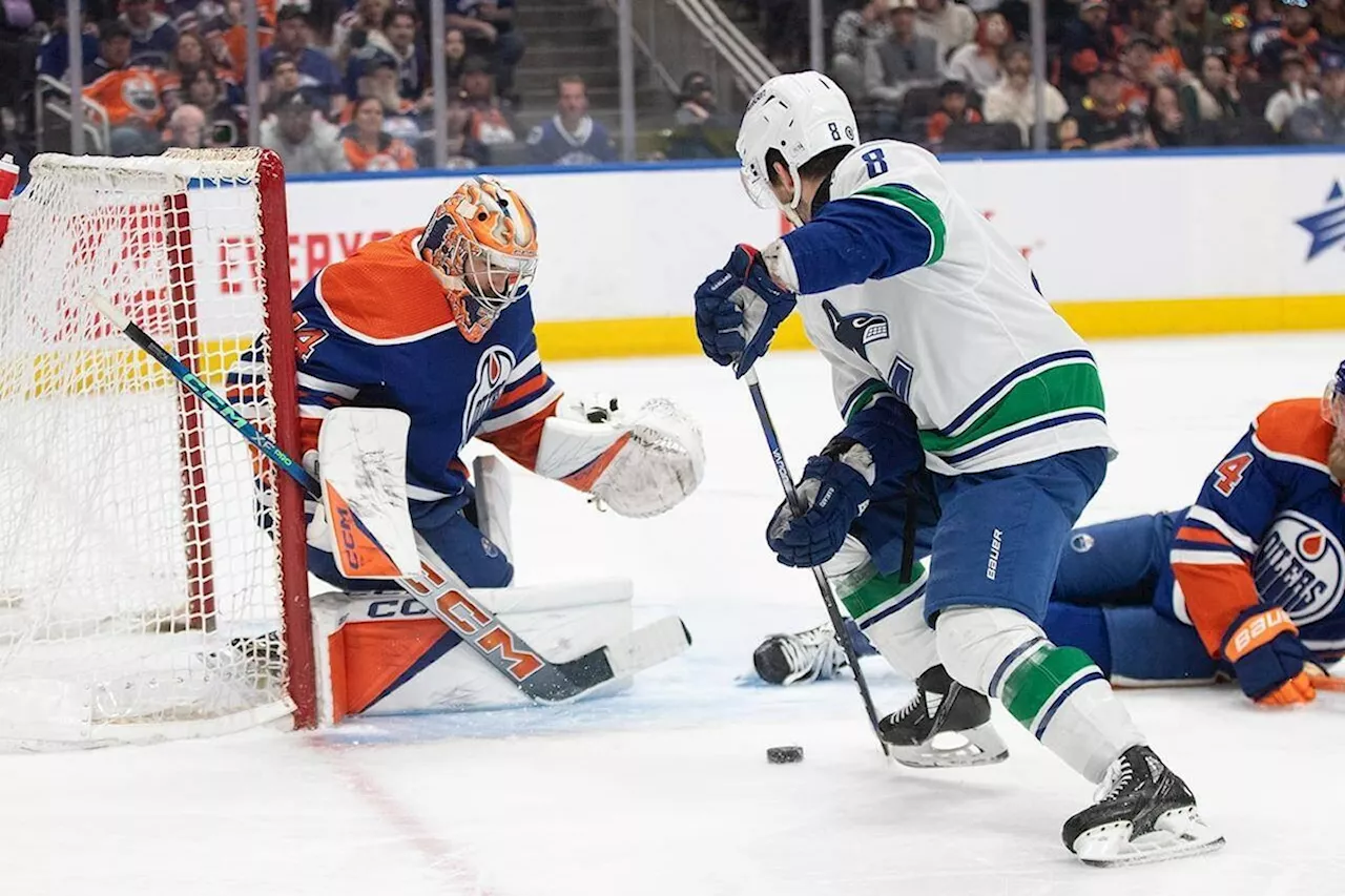 Oilers, Canucks start NHL playoff series Wednesday in Vancouver