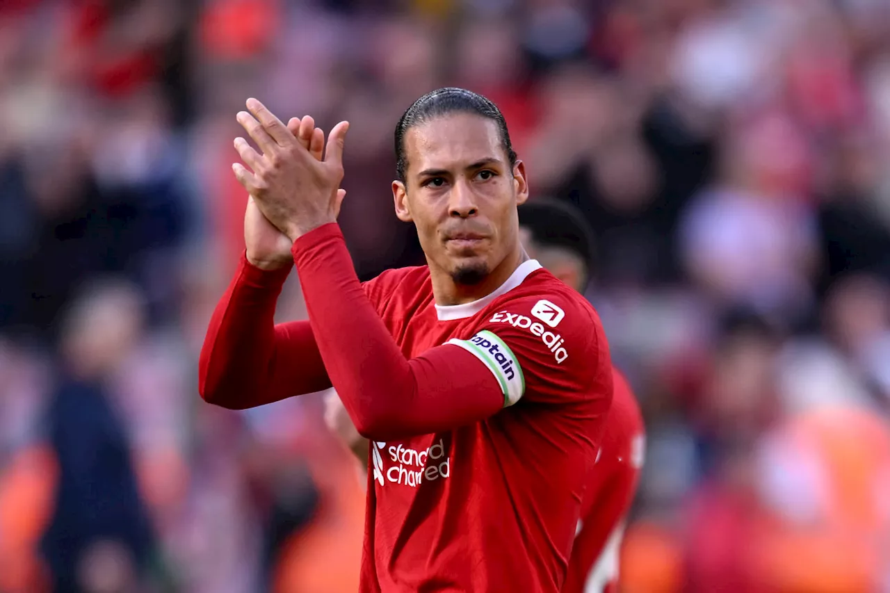 Virgil van Dijk says ‘no news’ on new Liverpool contract