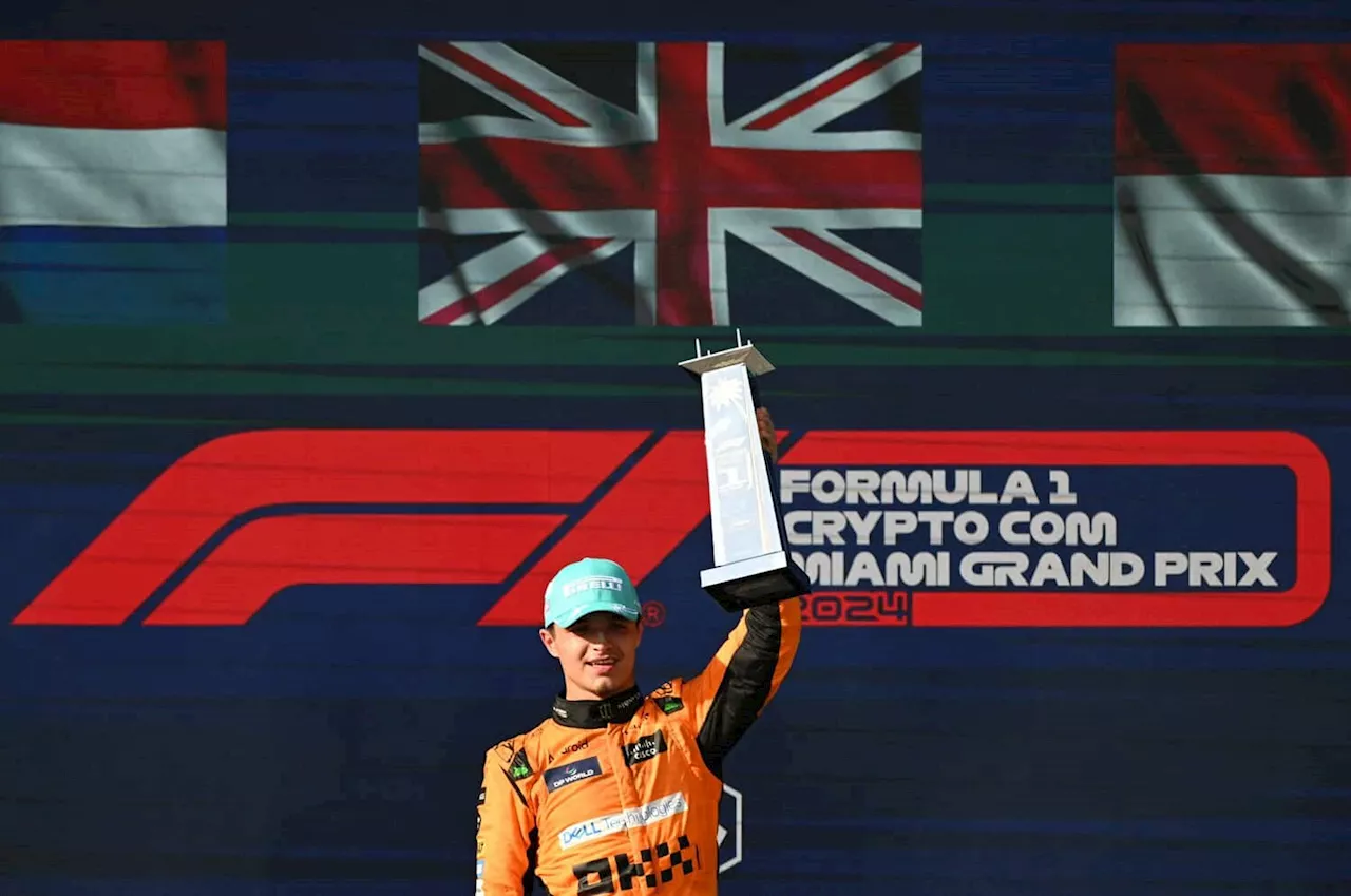 Long overdue triumph for Norris and McLaren in Miami