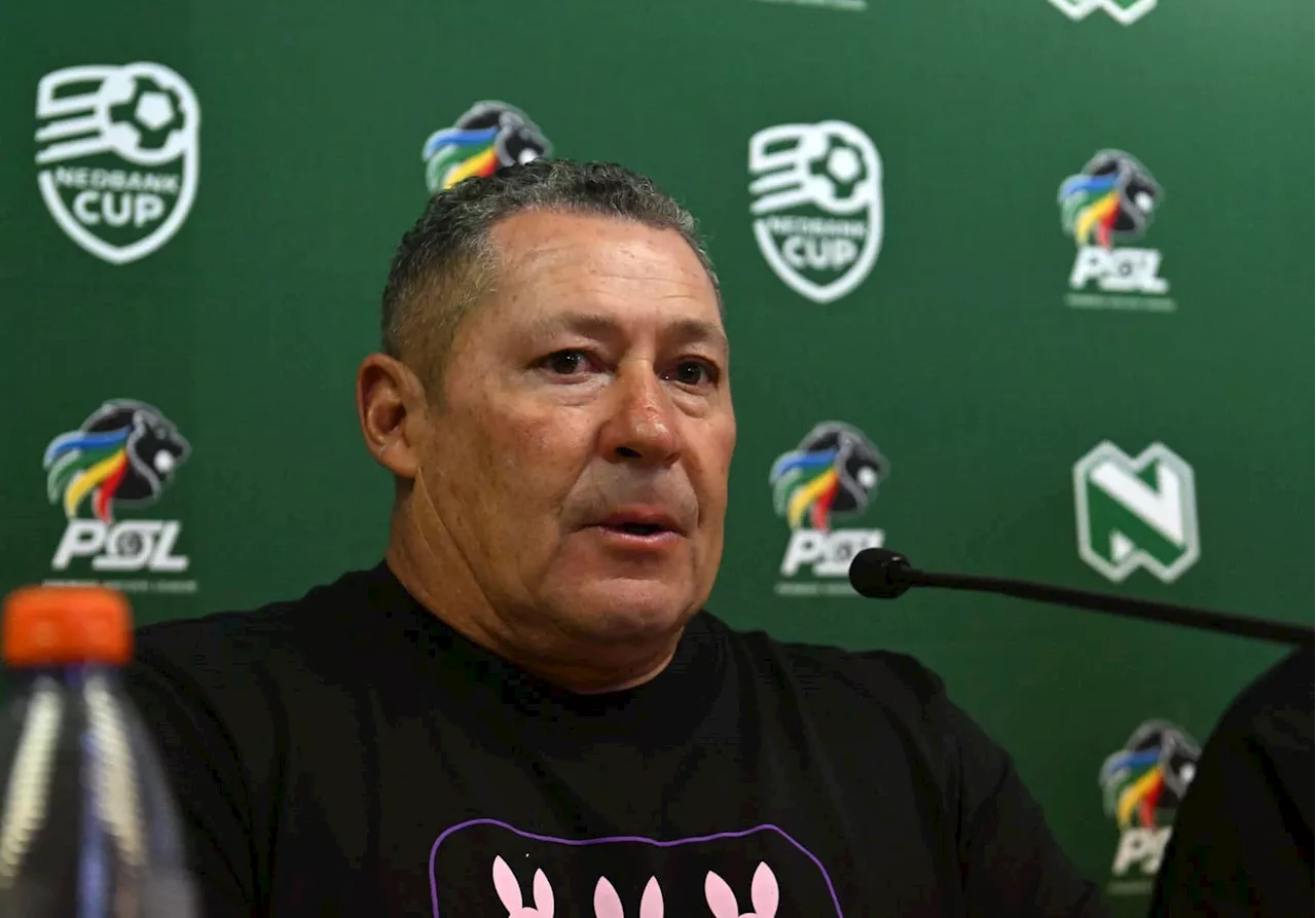 Stellies coach Barker wishes Sundowns well in Nedbank Cup final