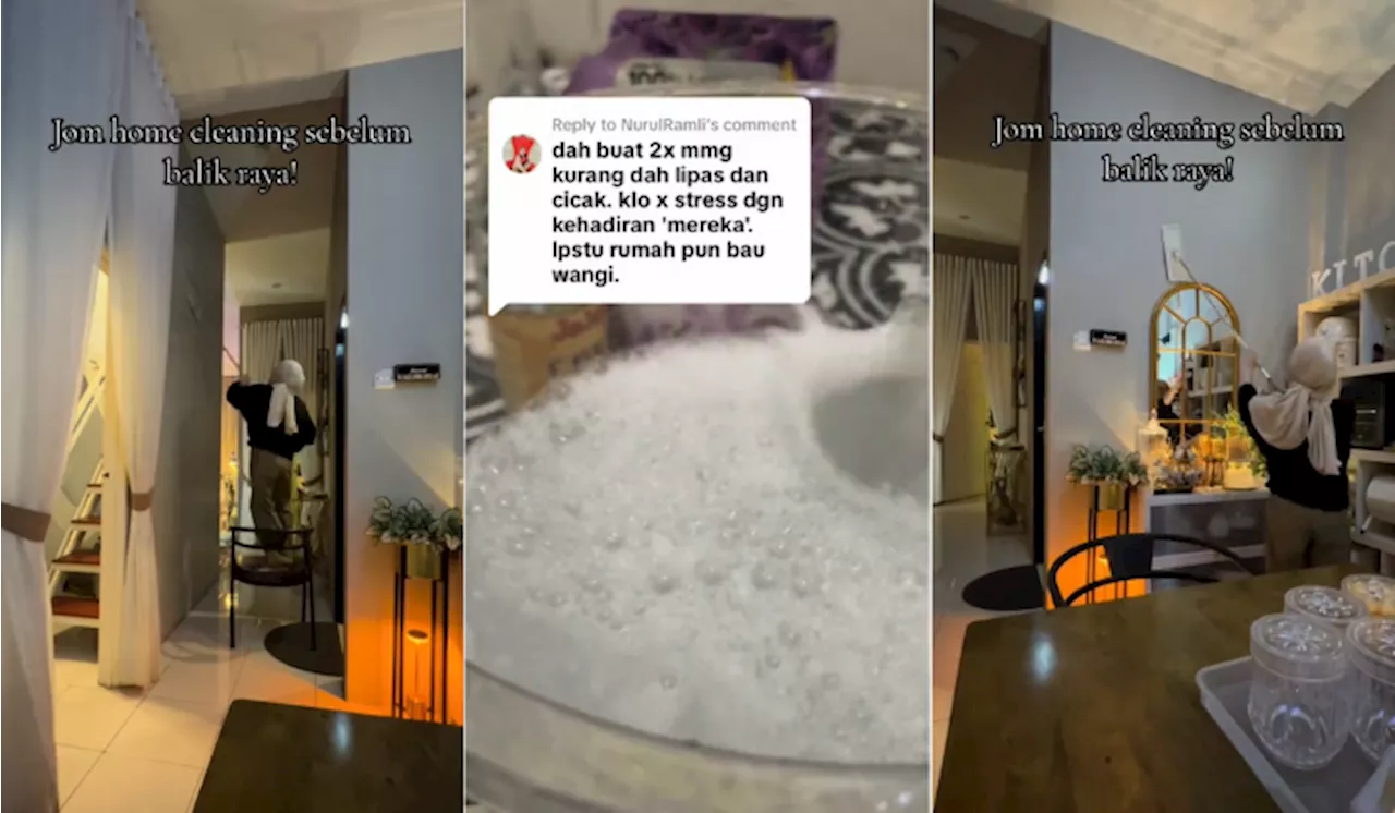 [Video] Ini Cara Untuk Kurangkan Habuk & Haiwan Perosak Di Dinding Rumah