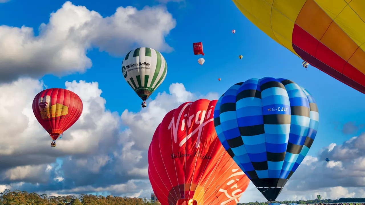 Brand new event coming to the UK this year – with glow in the dark hot air balloons...