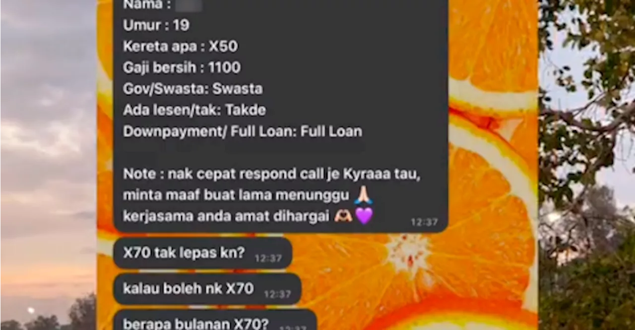 19-year-old with RM1.1k salary interested to purchase X70