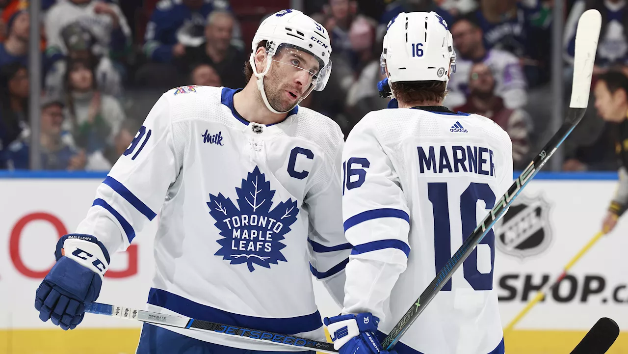 Maple Leafs' Marner, Tavares express interest in extending as contract years loom