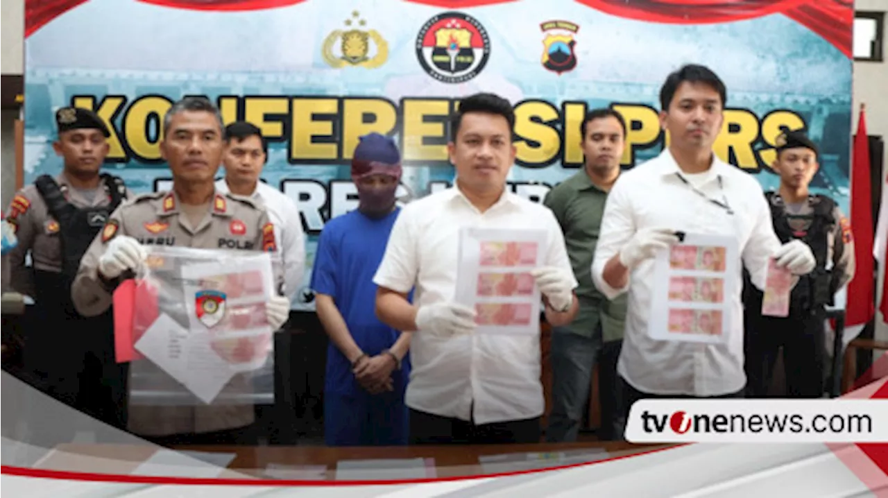 Mantan Karyawan Bank BUMN Pengedar Uang Palsu di Kebumen Ditangkap, Korbannya Pedagang Sate