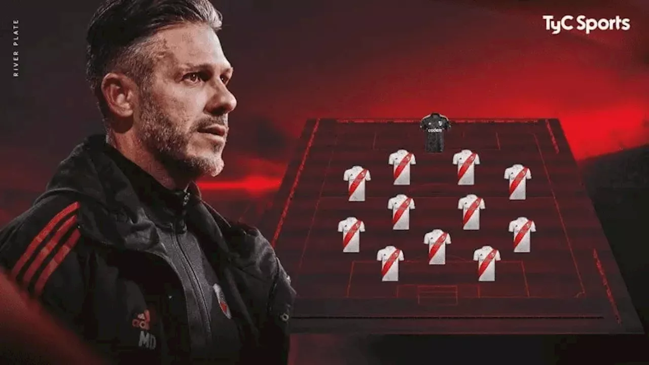 La formación de River vs. Nacional, por la Copa Libertadores