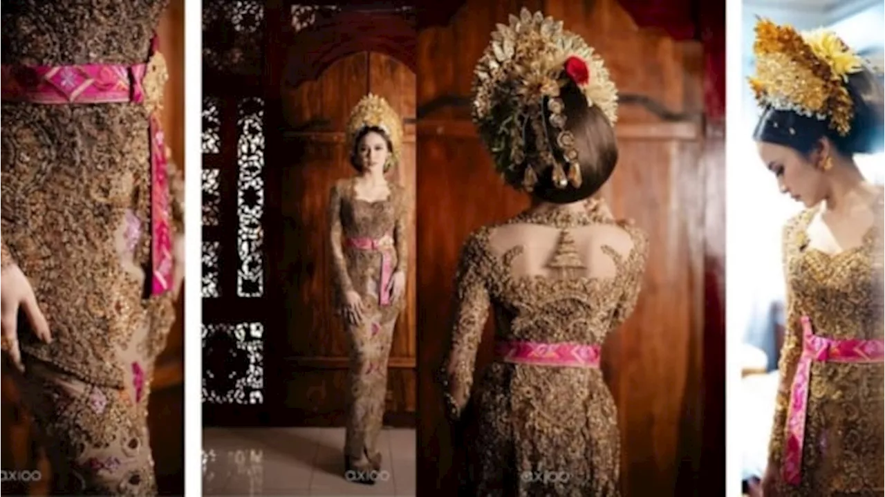 Kebaya Mahalini di Acara Adat Mepamit Jadi Sorotan, Bordir Punggungnya Bikin Salfok Cantik Banget