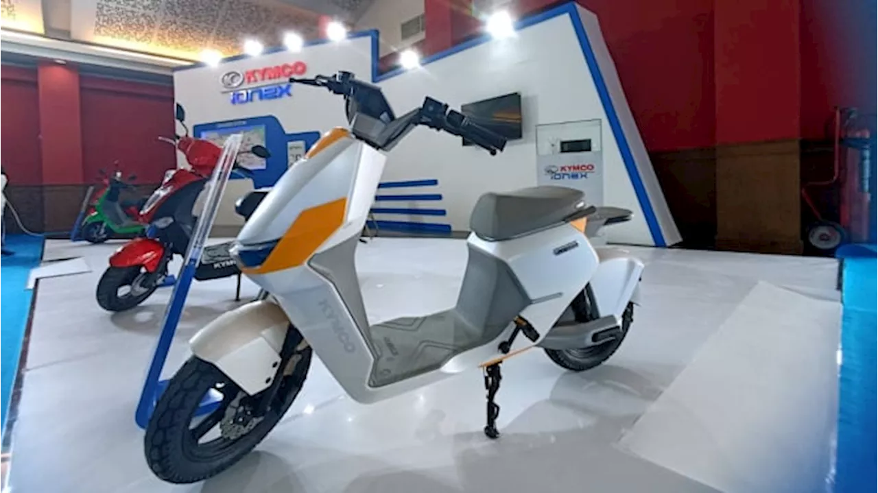 Kymco Tak Cuma Jual Motor Listrik dan Jasa Tukar Baterai