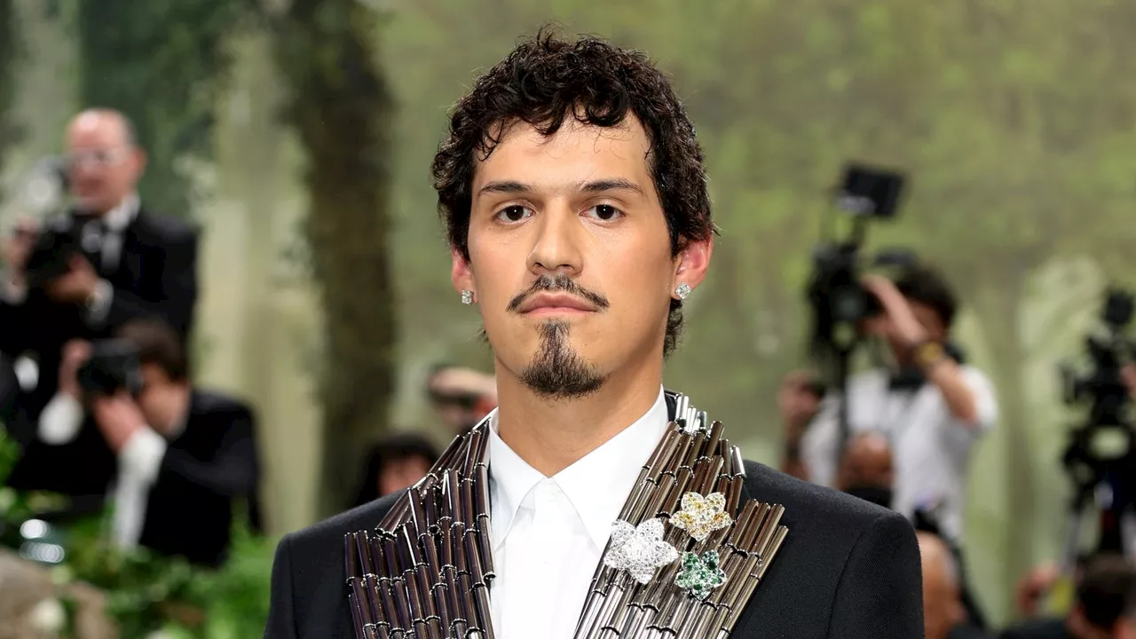 Omar Apollo’s Loewe Look for the 2024 Met Gala Had No References, “Just Vibes”