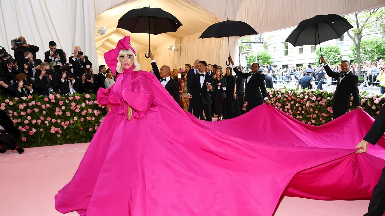 Revisit Lady Gaga’s Epic 2019 Met Gala Entrance—And the Look That Launched 1,000 Memes