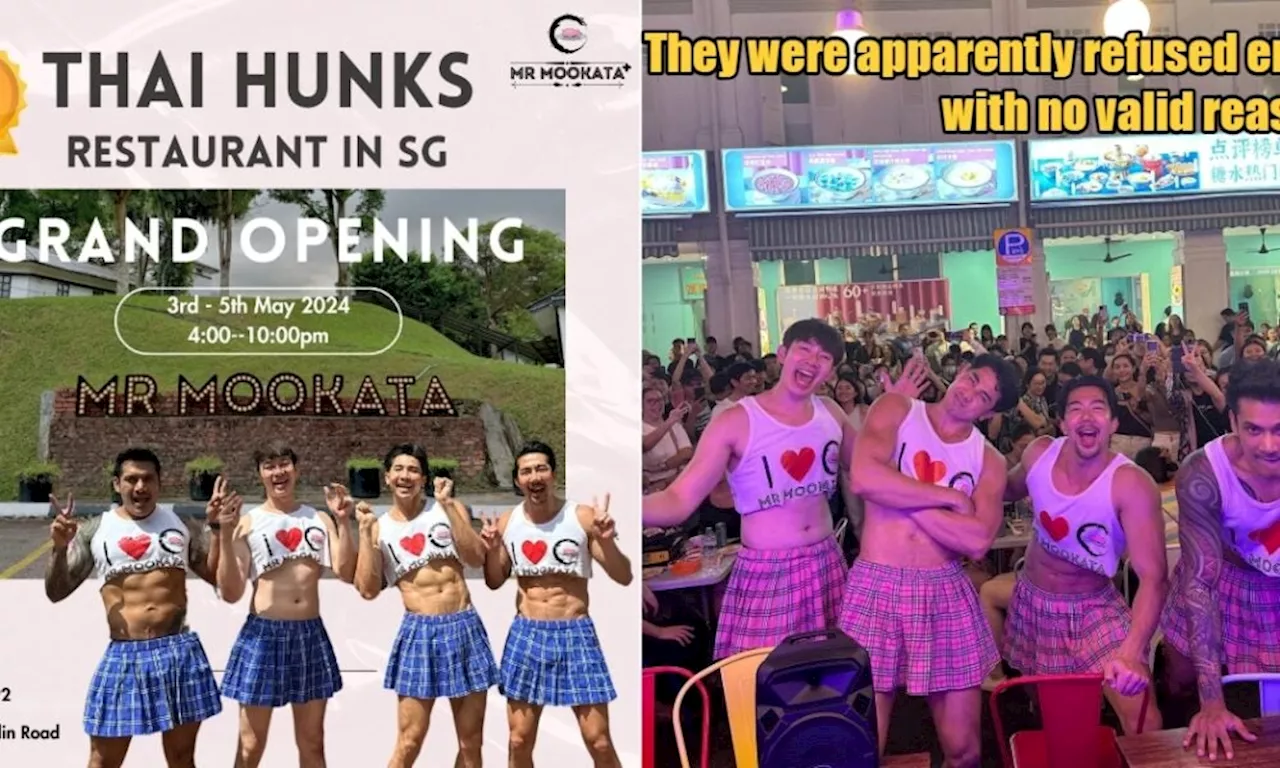 Thai Hot Guys Refused Entry into Singapore to Attend the Opening of Their New Restaurant