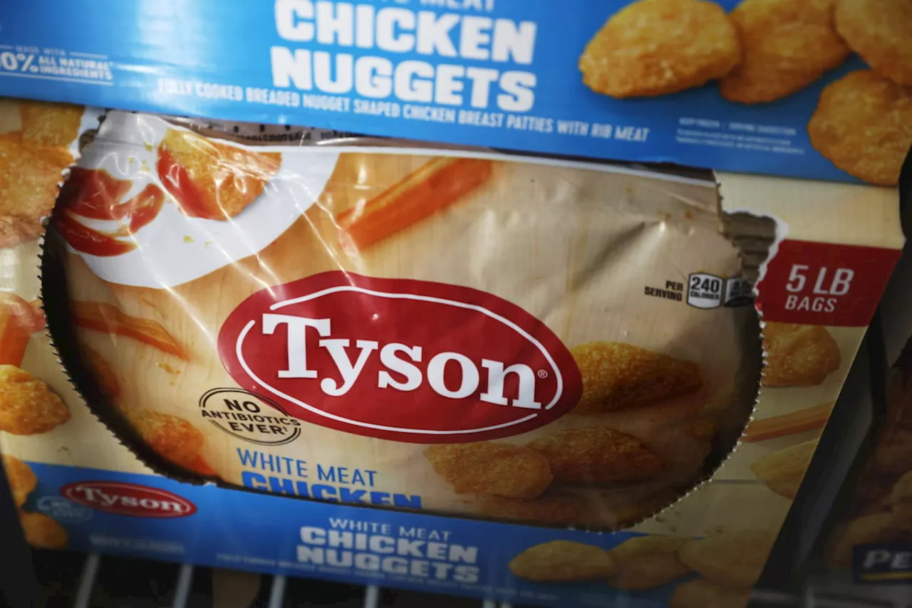 Tyson shares close lower as pinched consumers get choosy about meat