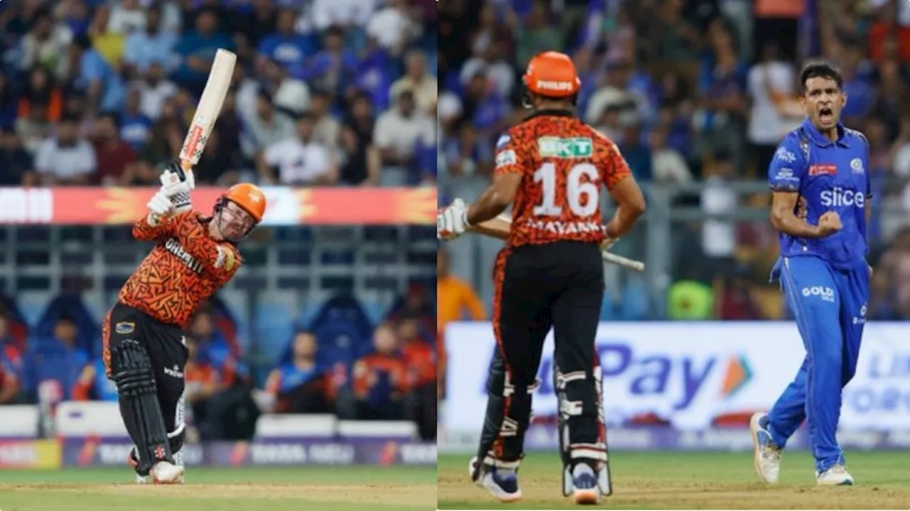 SRH vs MI : 174 ರನ್ ಗಳ ಟಾರ್ಗೆಟ್ ನೀಡಿದ ಹೈದ್ರಾಬಾದ್, ಟಾಸ್ ಗೆದ್ದ ಮುಂಬೈ ಮ್ಯಾಚ್ ಗೆಲ್ಲುತ್ತಾ!?