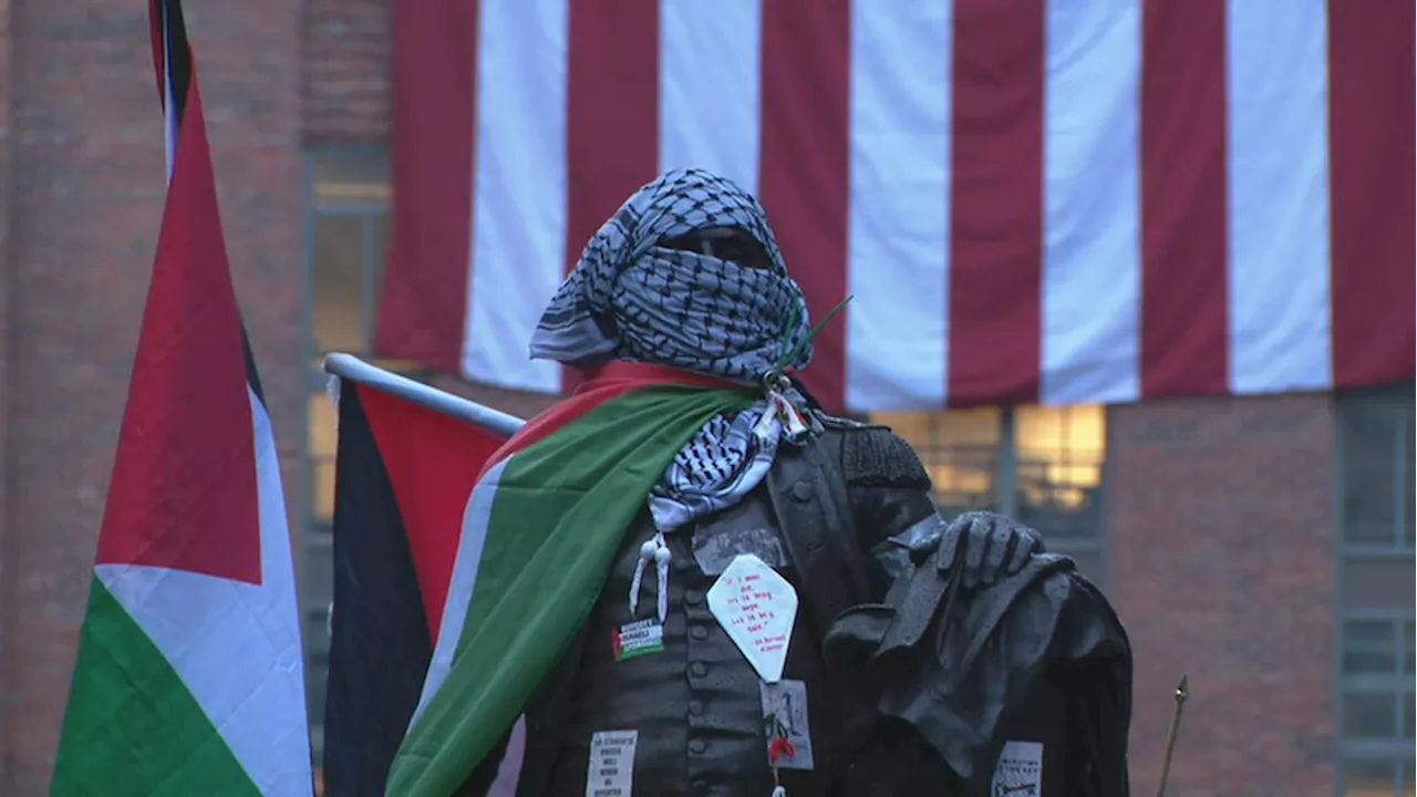 'This is about Gaza': Protesters mark 13 days at GWU's pro-Palestinian encampment