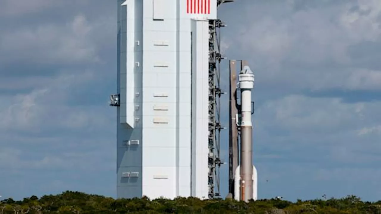 Boeing Starliner's first crewed flight launch called off due to stuck valve