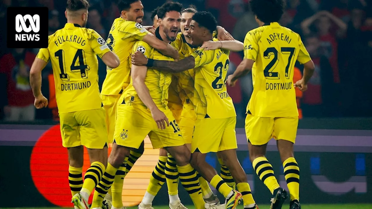 Borussia Dortmund defeat PSG in Champions League semifinal