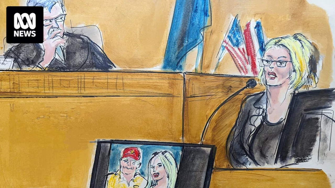 Stormy Daniels gives graphic account of sexual encounter with Donald Trump during hush money trial