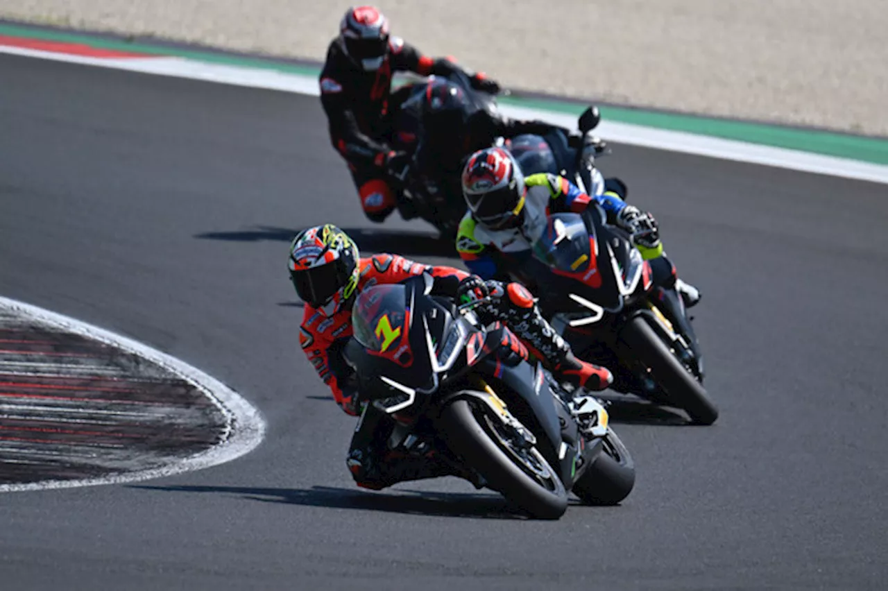 Con Aprilia Pro Experience si va in pista con i campioni