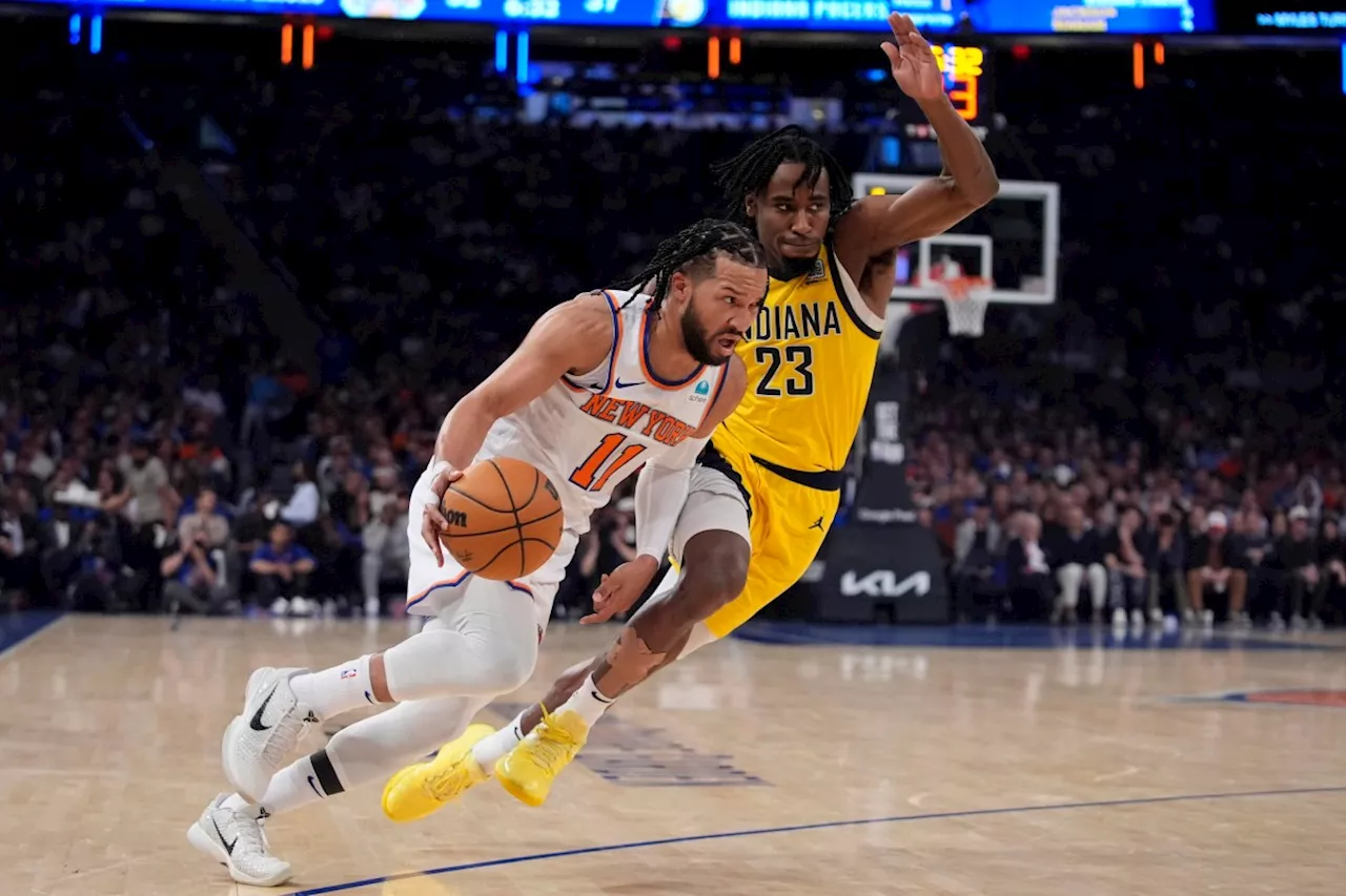 Brunson scores 43, rallies Knicks to 121-117 win over Pacers in Game 1 of Eastern Conference semis